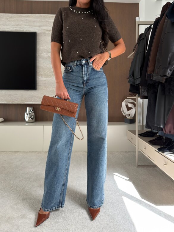 Spodnie Zerro jeans ciemnoniebieskie
