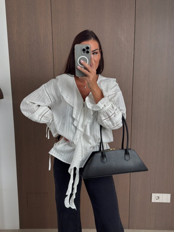 Koszula Stylish bawełniana biała 