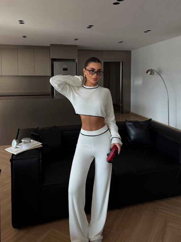 Komplet 2w1 Calerro biały 