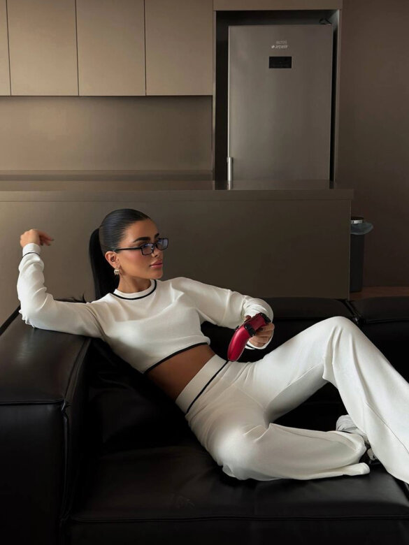 Komplet 2w1 Calerro biały 