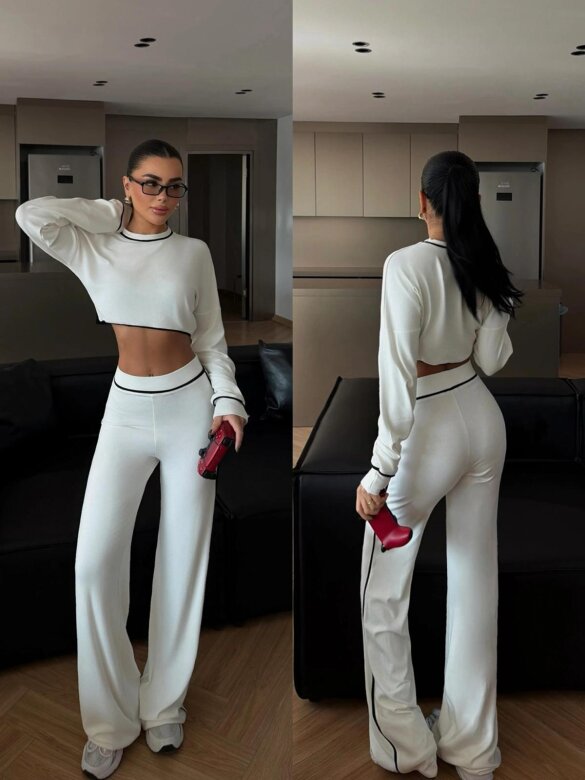 Komplet 2w1 Calerro biały 