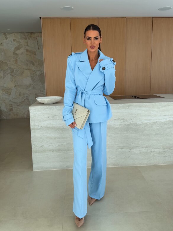 Spodnie Driss elegant niebieskie
