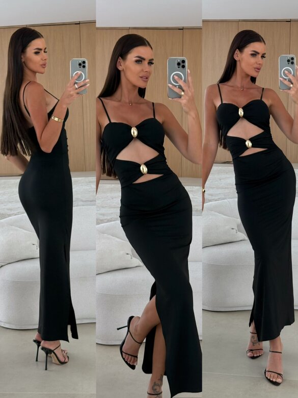 Sukienka Lawrence maxi czarna