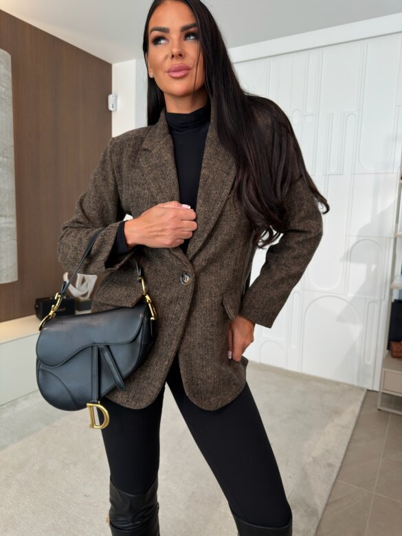 Blazer Bessena chocolate