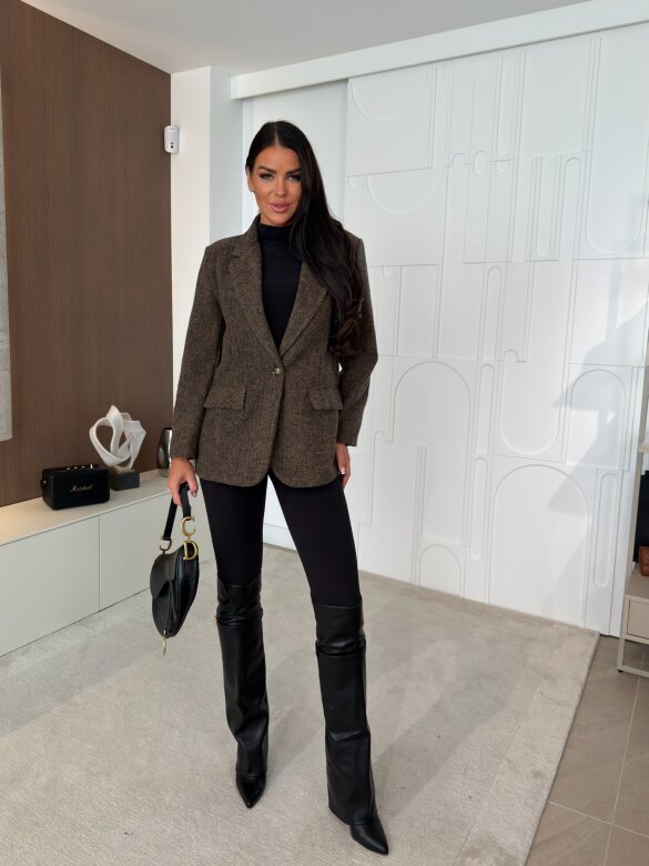 Blazer Bessena chocolate
