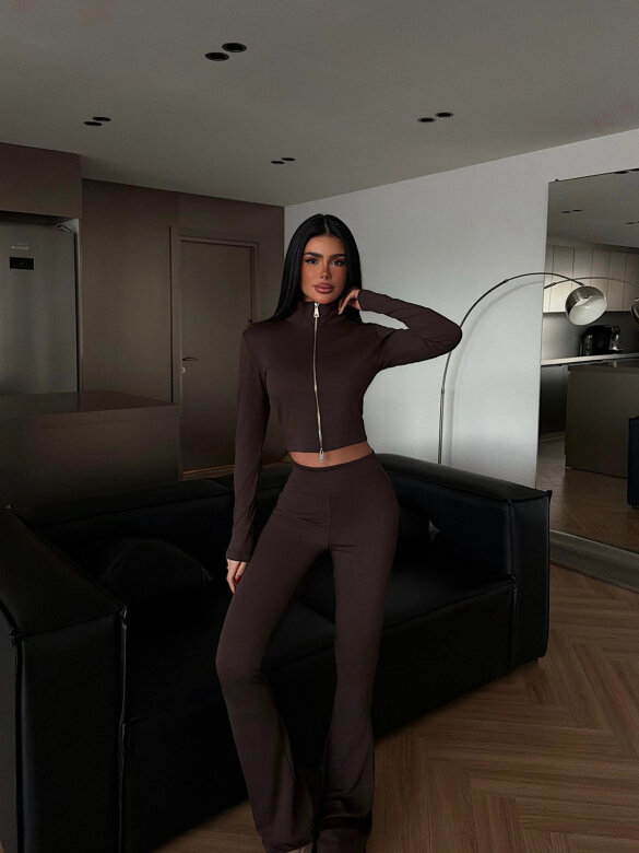 Komplet 2w1 Adios czekoladowy 