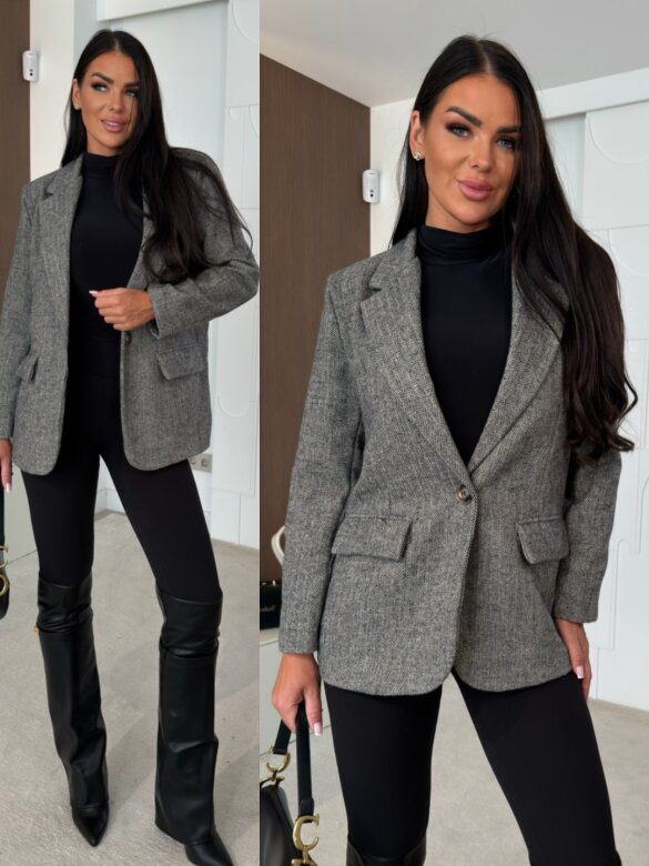 Blazer Bessena grey-brown