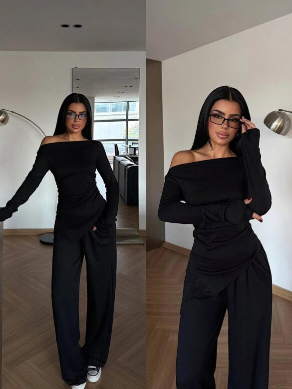 Komplet 2w1 Puerto czarny