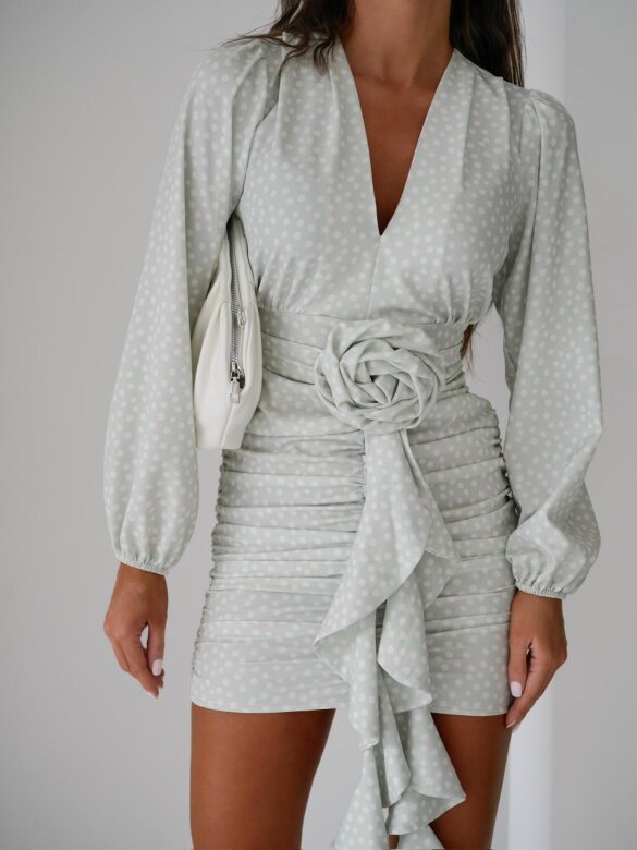 Sukienka Borella miętowa 