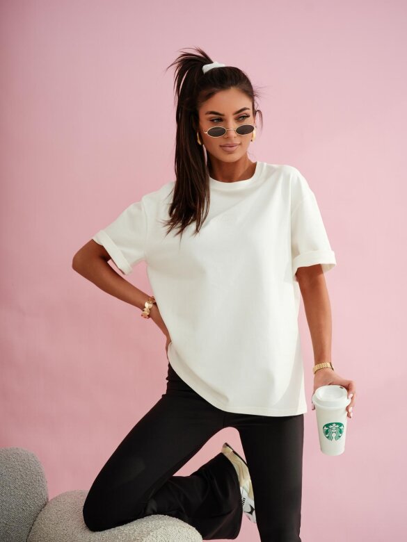 T-shirt Lorento biały