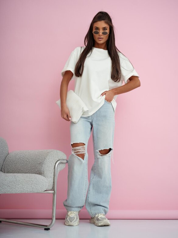 T-shirt Lorento biały