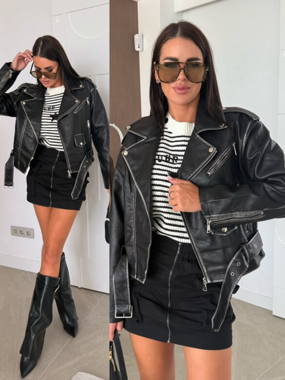 Ramoneska Eduarda czarna