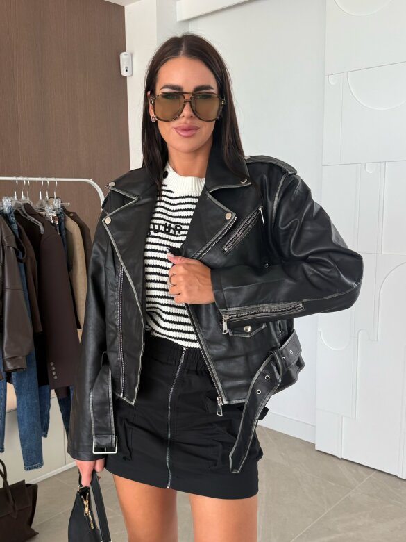 Ramoneska Eduarda czarna