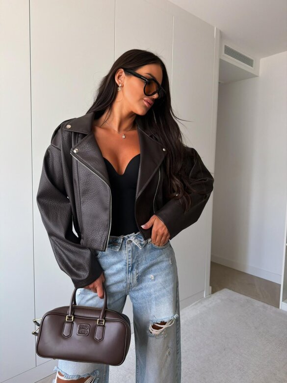 Jacket Iconic chocolate
