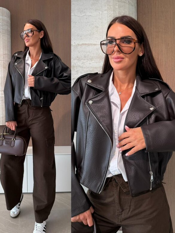 Jacket Iconic chocolate