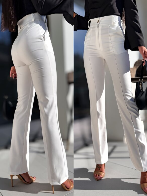 Spodnie All About Style białe