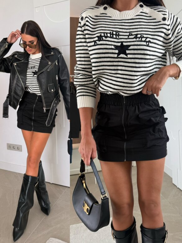 Spódniczka Beatriz mini czarna 