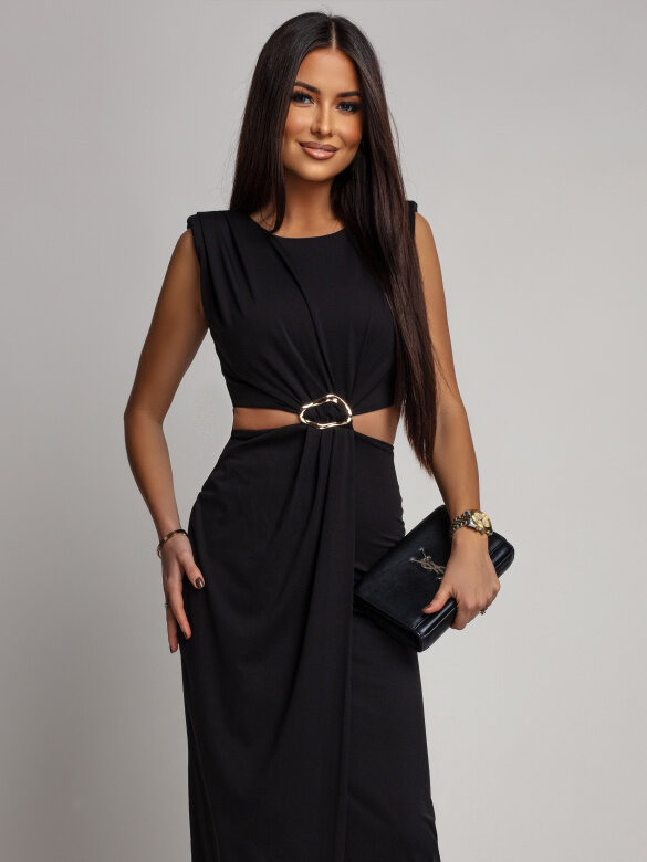 Sukienka Bravini maxi czarna