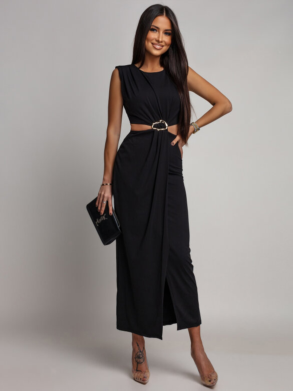 Sukienka Bravini maxi czarna