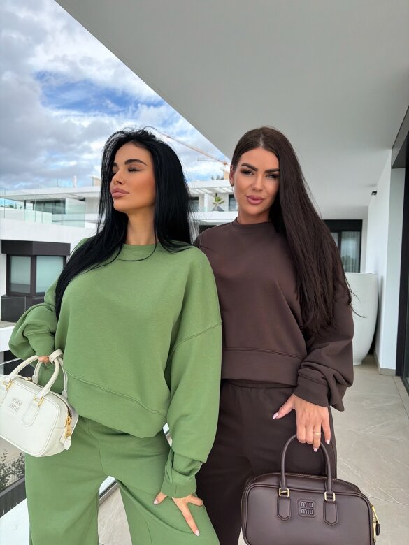 Komplet 2w1 Stivaro zielony