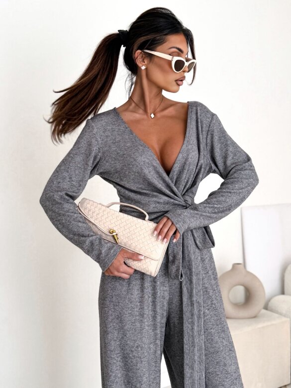 Komplet 2w1 Olyo grafitowy