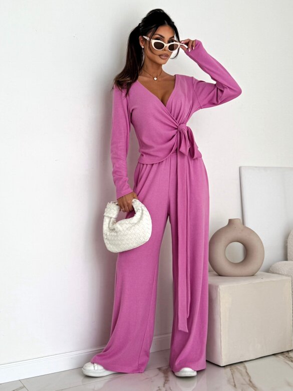 Komplet 2w1 Olyo różowy 