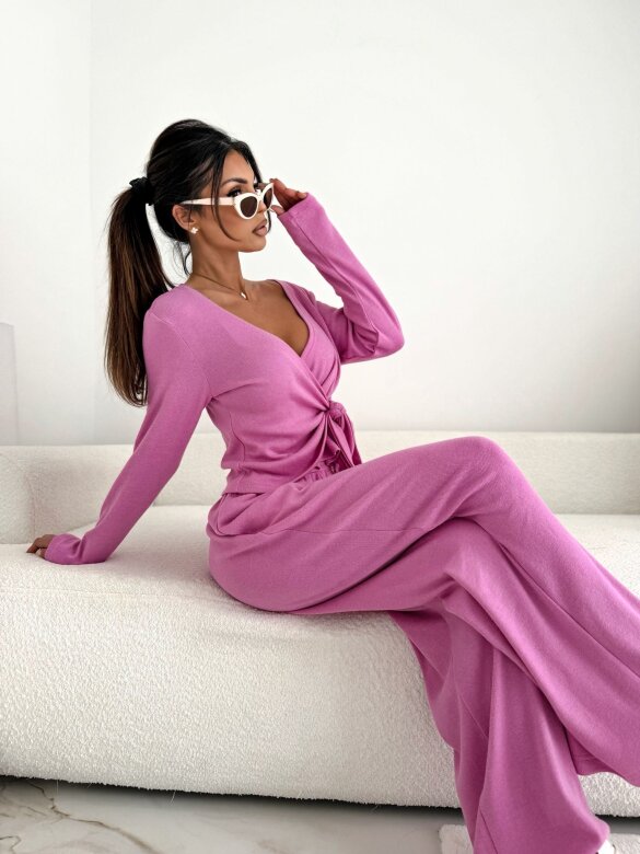 Komplet 2w1 Olyo różowy 