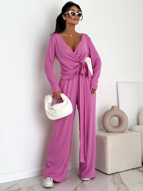 Komplet 2w1 Olyo różowy 