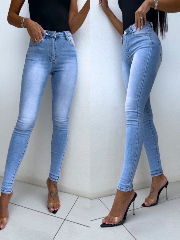Spodnie Veridas Slim jeans niebieskie