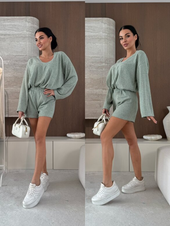 Komplet 2w1 Perli matcha