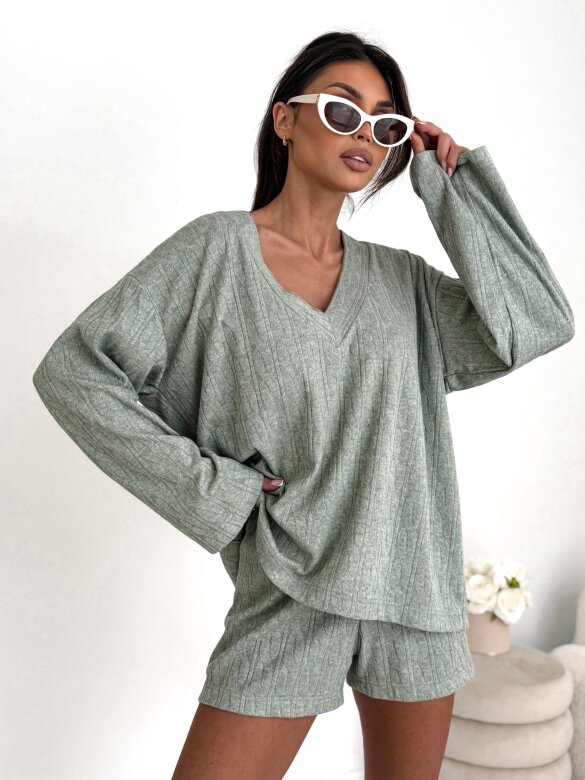 Komplet 2w1 Perli matcha