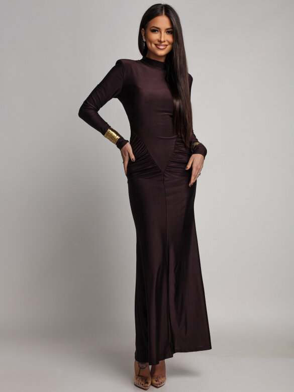 Sukienka Morvella czekoladowa