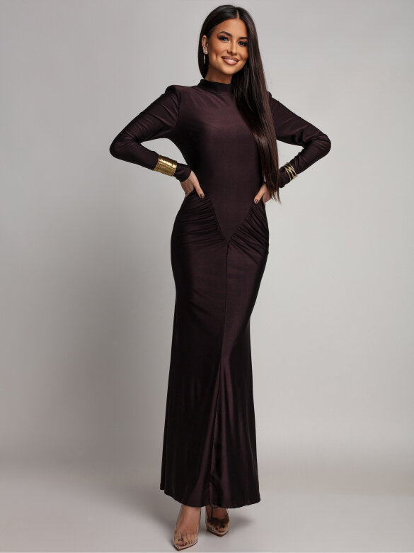 Sukienka Morvella czekoladowa