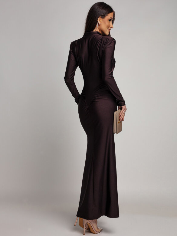 Sukienka Morvella czekoladowa