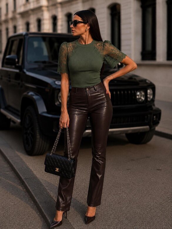 Bluzka Joanne khaki 