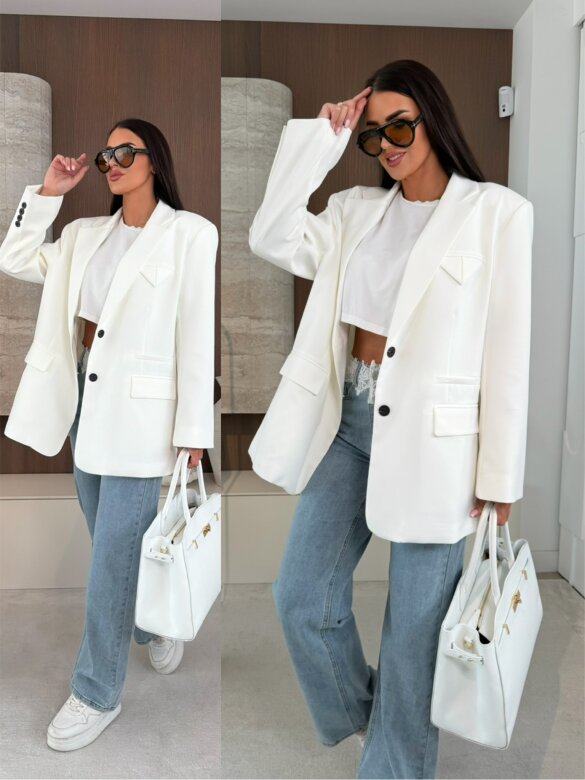 Marynarka Mionova biała