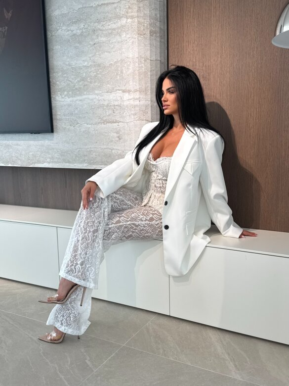 Marynarka Mionova biała