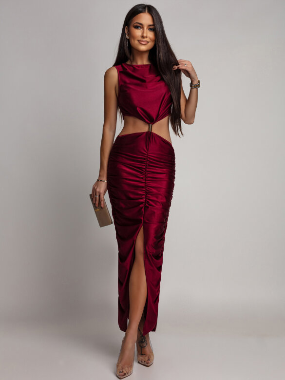 Sukienka Tessaro maxi czerwona