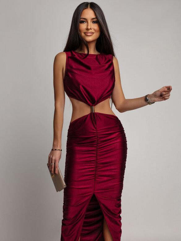 Sukienka Tessaro maxi czerwona