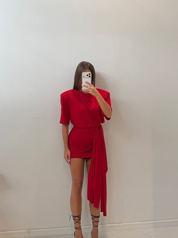 Dress Elviia red