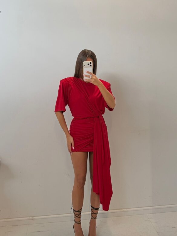 Dress Elviia red