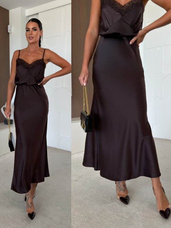 Skirt Angela chocolate