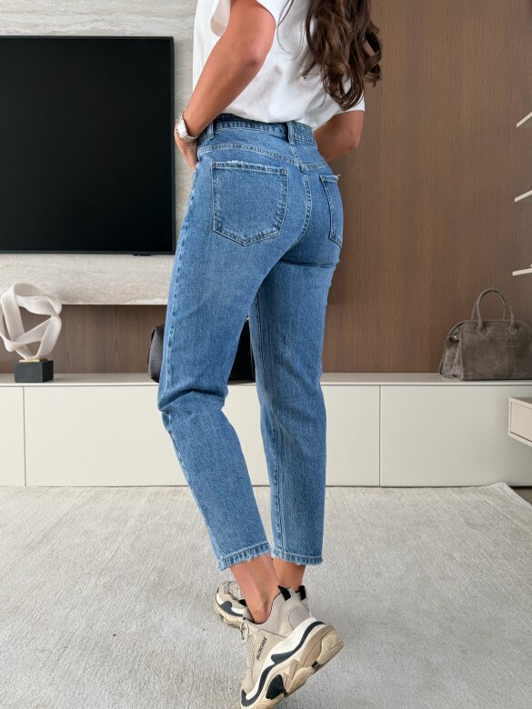 Spodnie Ilano jeans ciemnoniebieskie
