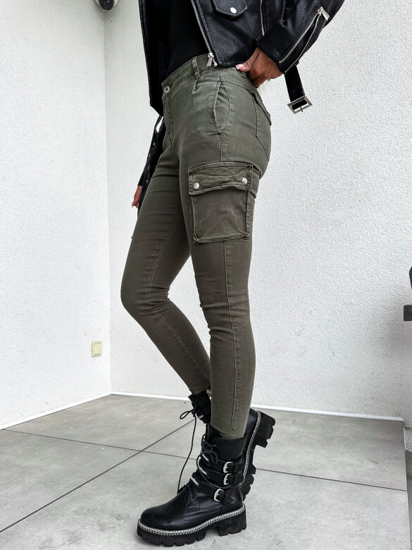 Spodnie Leander jeans khaki