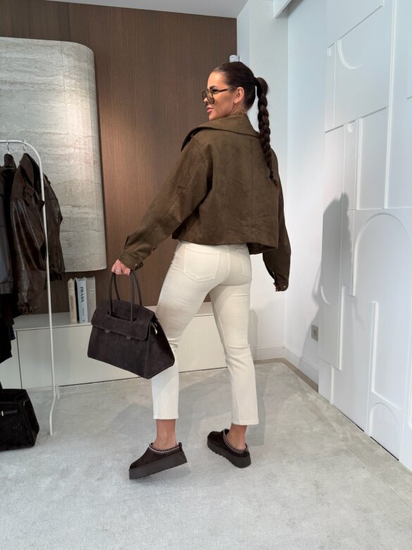 Kurtka Tristina brązowa 