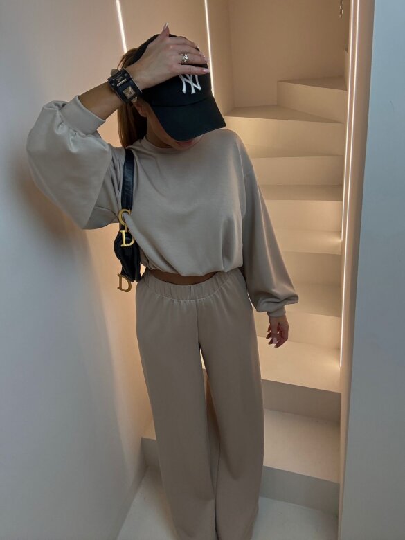 Komplet 2w1 Govano jasnobeżowy