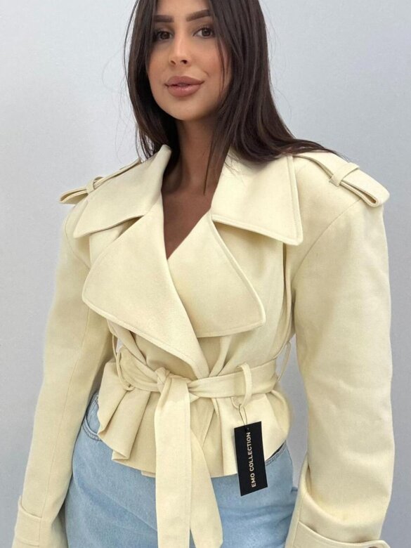 Kurtka Primavera cytrynowa 