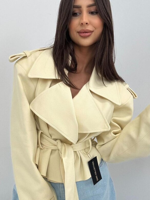 Kurtka Primavera cytrynowa 