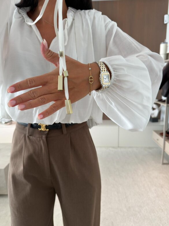 Blouse Emma viscose white