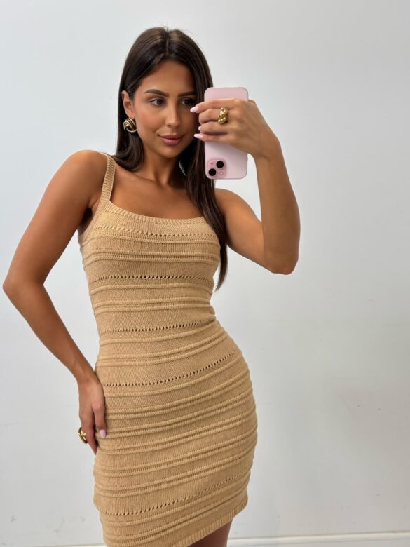 Dress Ever Chic caramel